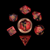 MDG Mini Polyhedral Dice set