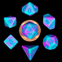 MDG Mini Polyhedral Dice set