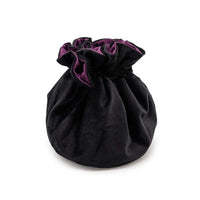 Plush Dice Bag - Purple