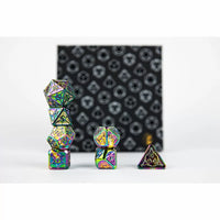 LPG RPG Dice set - Leadlight Dazzle Dark