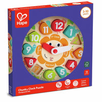 Hape: Chunky Clock Puzzle