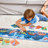 Hape: Dinosaurs Puzzle (1.5m Long)