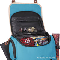 Enhance Designer Edition - Full Size Trading Card Storage Box Backpack - Blue