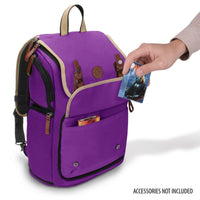 Enhance Designer Edition - Full Size Trading Card Storage Box Backpack - Purple
