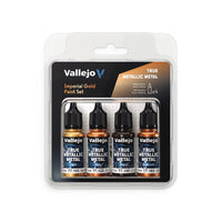 Vallejo True Metallic Metal Paint - Set