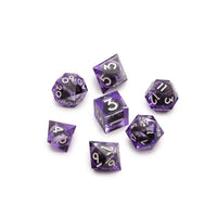 7 Piece RPG Dice Set with Wood Box