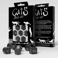 Q Workshop Cats Dice Set