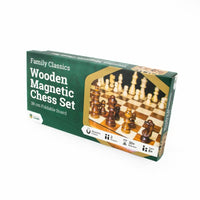 Wooden Magnetic Chess Set 38cm