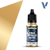 Vallejo True Metallic Metal Paint - Light