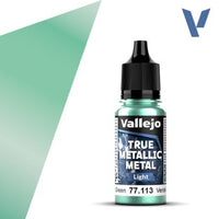 Vallejo True Metallic Metal Paint - Light