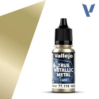 Vallejo True Metallic Metal Paint - Light