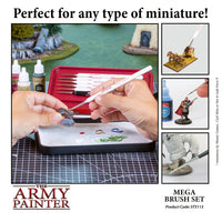 The Army Painter Wargames Mega Brush Set