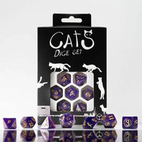 Q Workshop Cats Dice Set