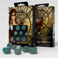 Q Workshop Steampunk Clockwork Nautical Aparatus Dice Set