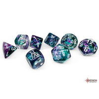 Chessex: Lab Dice, Nebula Fluorite/white
