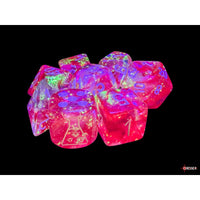 Chessex: Lab Dice - Borealis Passion/white