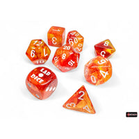 Chessex: Lab Dice - Nebula Molten/white
