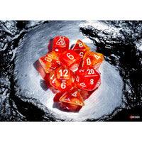 Chessex: Lab Dice - Nebula Molten/white

