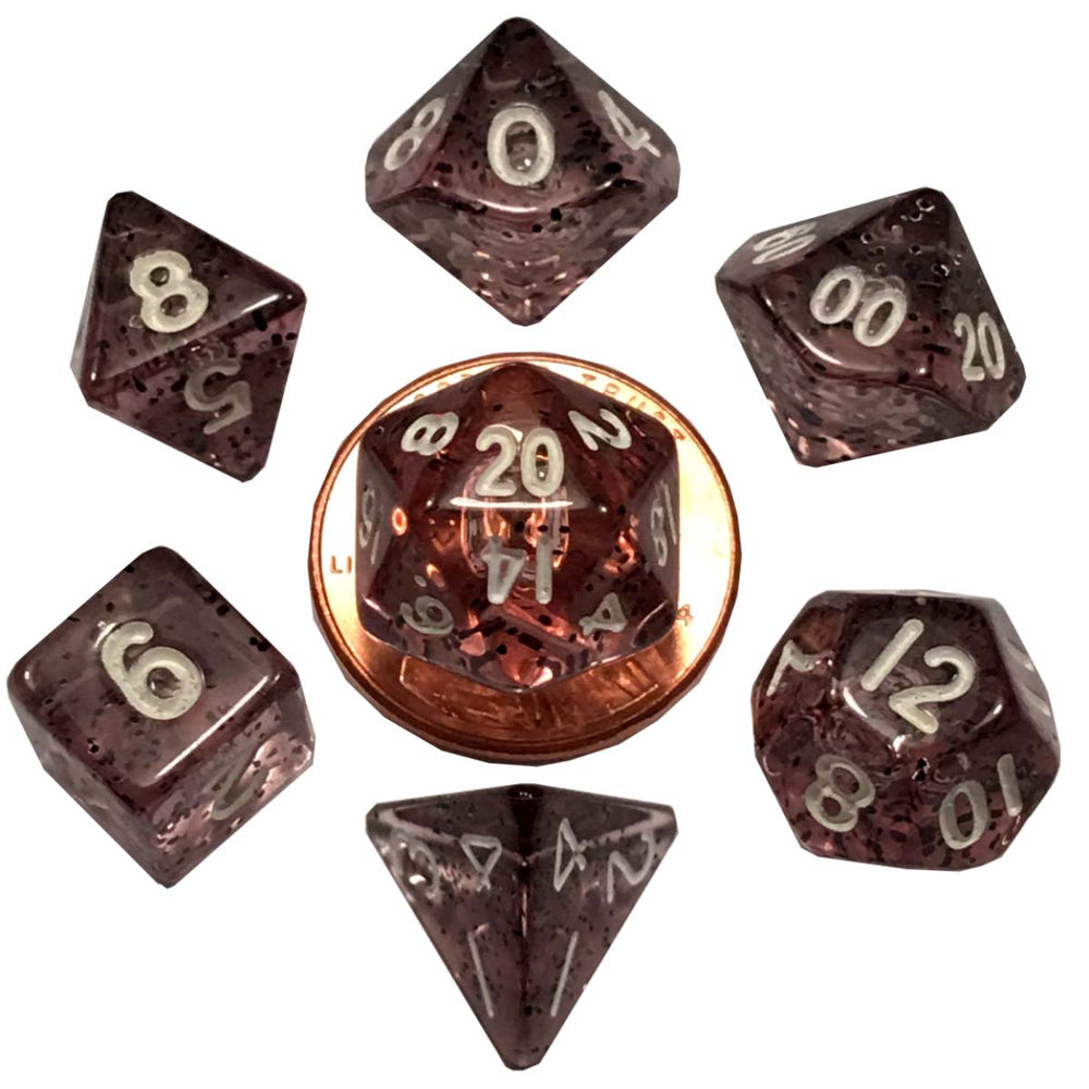 MDG Mini Polyhedral Dice set