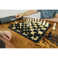 LPG Club Chess set - Black Woodgrain
