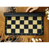 LPG Club Chess set - Black Woodgrain
