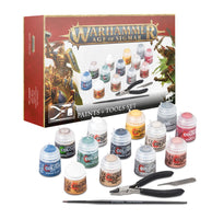 Warhammer AoS: Paints + Tools Set
