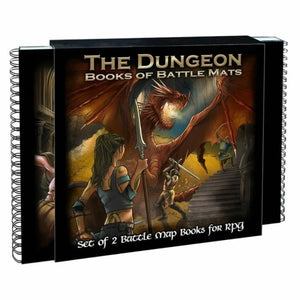 Books of Battlemats: The Dungeon