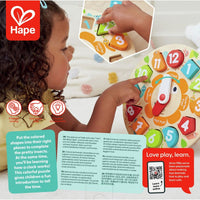Hape: Chunky Clock Puzzle
