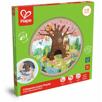 Hape: 4 Seasons Layer Puzzle
