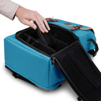 Enhance Designer Edition - Full Size Trading Card Storage Box Backpack - Blue
