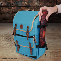 Enhance Designer Edition - Full Size Trading Card Storage Box Backpack - Blue

