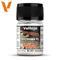 Vallejo Diorama Effects: Alkaline White 0.5-1.0mm 35 ml
