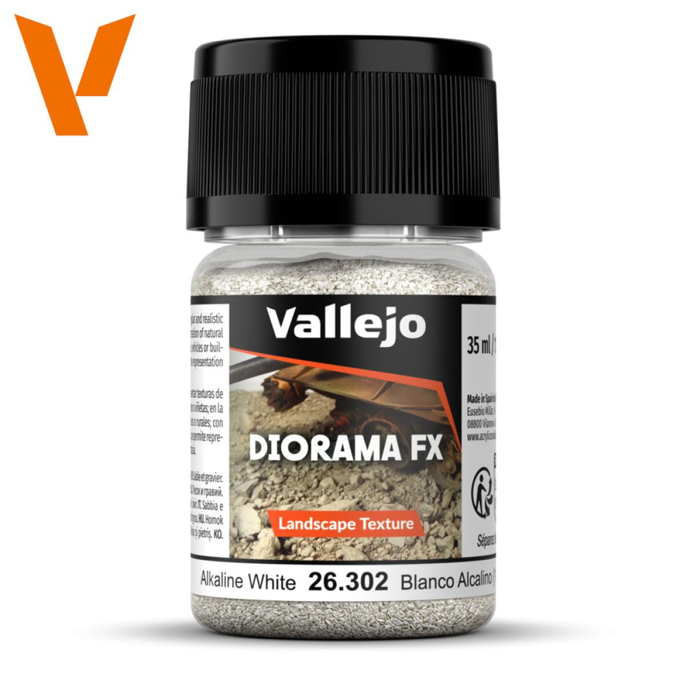 Vallejo Diorama Effects: Alkaline White 1.0-2.0mm 35 ml
