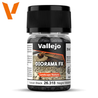 Vallejo Diorama Effects: Vulcan Black 2-5mm 35 ml