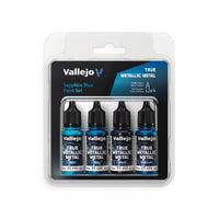Vallejo True Metallic Metal Paint - Set
