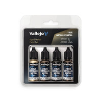 Vallejo True Metallic Metal Paint - Set
