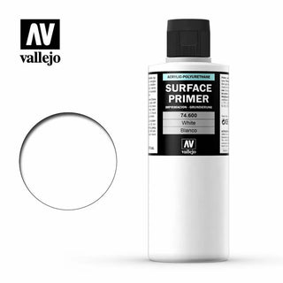 Vallejo Airbrush Primer White 200ml