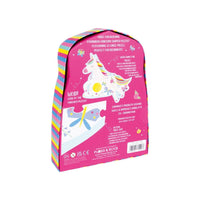 Floss & Rock - Rainbow Unicorn - 12pc Shaped Puzzle in Shaped Box
