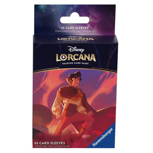 Disney Lorcana Card Sleeves: Aladdin - Heroic Outlaw