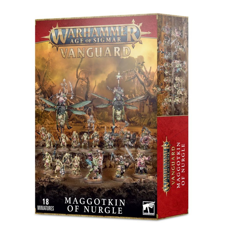 Warhammer Age of Sigmar Maggotkin of Nurgle Vanguard
