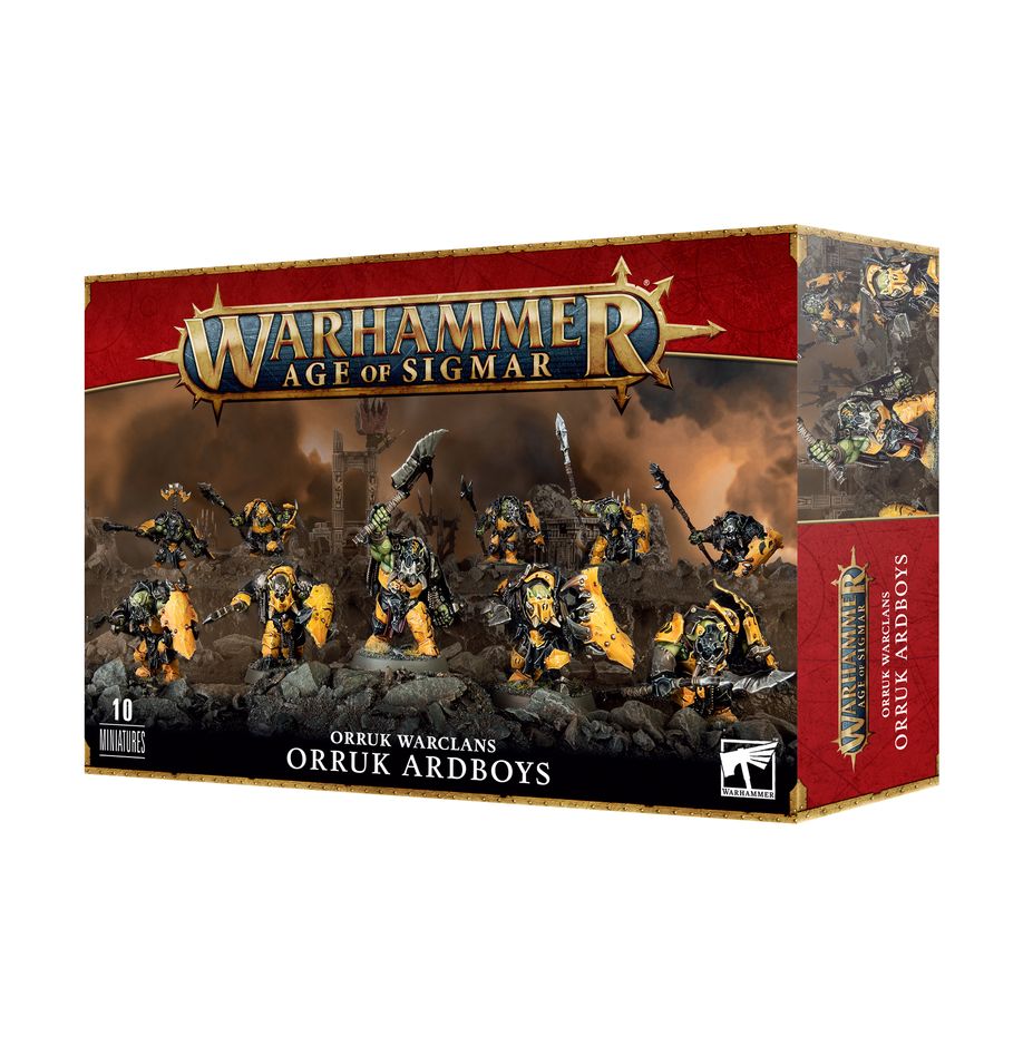 Age of Sigmar: Orruk Warclans Orruk Ardboys