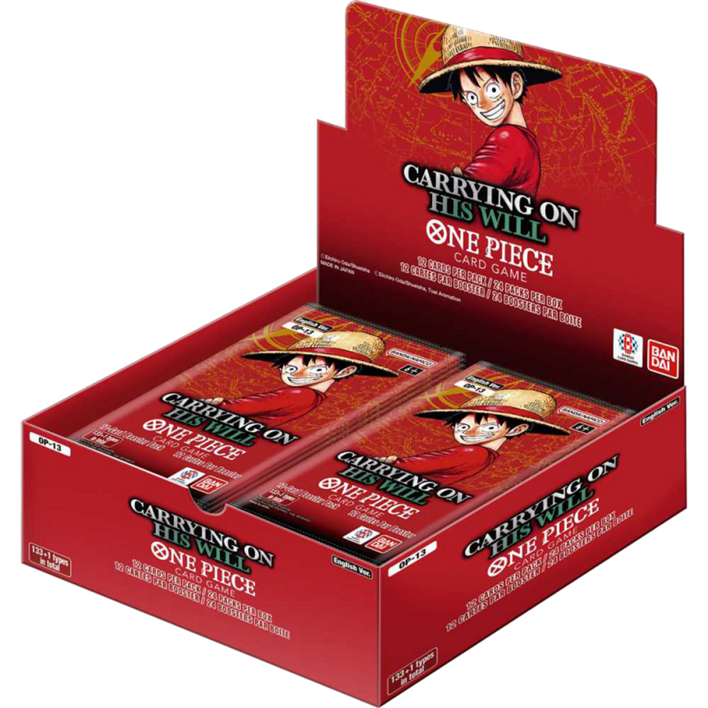 One Piece Card Game: Booster Display – Carrying On His Will [OP-13] Pre-Order