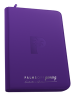 Palms off Gaming Clear Top Loader Zip Binder - 9 Pocket
