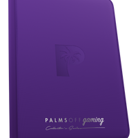 Palms off Gaming Clear Top Loader Zip Binder - 9 Pocket