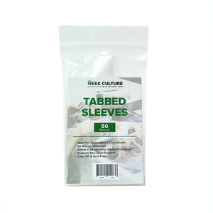Geek Culture: Tabbed Sleeves 50 pack