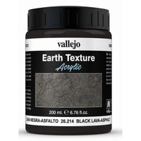 Vallejo Diorama Effects: Black Lava-Asphalt 200ml