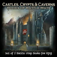 Books of Battlemats: Castles, Crypts & Caverns