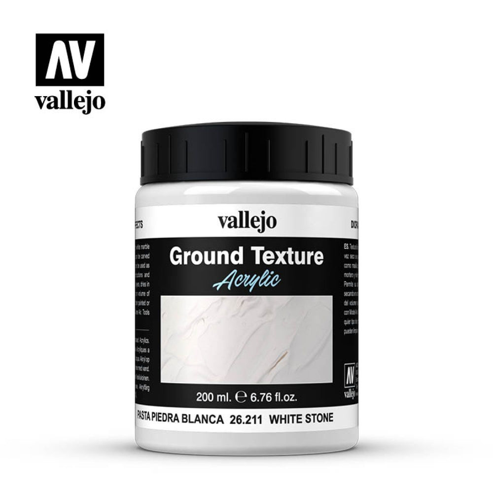 Vallejo Diorama Effects: White Stone Paste 200ml