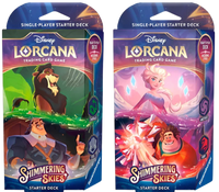 Disney Lorcana: Shimmering Skies Starter Decks
