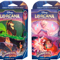 Disney Lorcana: Shimmering Skies Starter Decks